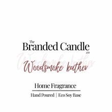 Load image into Gallery viewer, Woodsmoke Leather | Home Candle [Black Edition]
